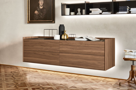 Cabaret Wall-Mounted Dresser