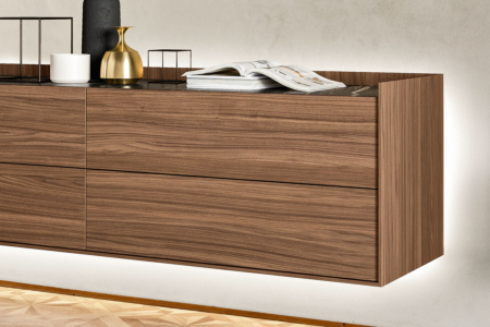 Cabaret Wall-Mounted Dresser