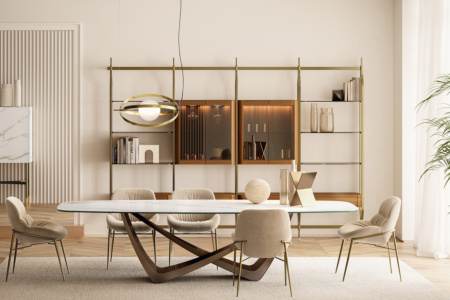 Charlotte Cabinet Bookcase