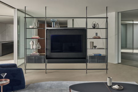 Charlotte TV Bookcase