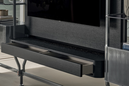 Charlotte TV Bookcase