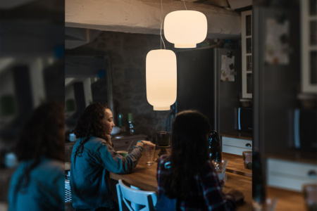 Chouchin Bianco Suspension Light