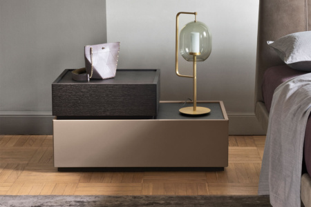 Cidori Offset Nightstand