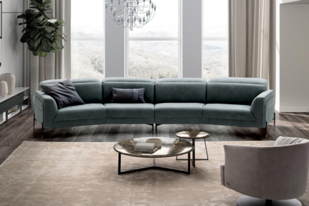 Claire Curved Sofa