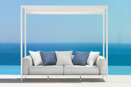 Cleo Alu Canopy Sofa