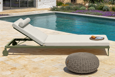 Cleo Alu Chaise Lounge