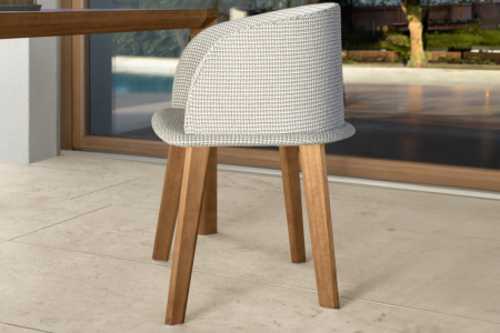 Cleo Wood Dining Armchair