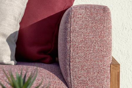 Cleo Wood Large Lounge Armchair