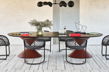 Clessidra Double Dining Table