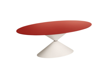 Clessidra Elliptical Dining Table