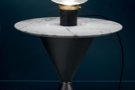 Clessidra Marble End Table