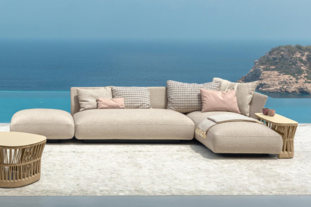 Cliff Sectional Sofa with Chaise Comp. A