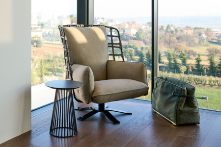 Cocoon Swivel Armchair