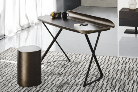 Cocoon Leather Desk