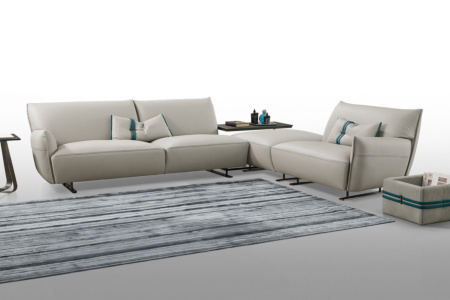 Cocoon Sectional with Open Corner