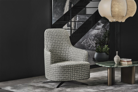 Copine Swivel Armchair