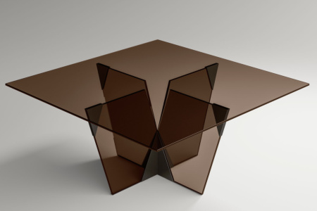 Crossover Square Dining Table