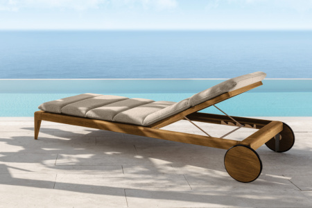 Cruise Teak Chaise Lounge