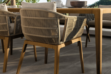 Cruise Teak Dining Armchair
