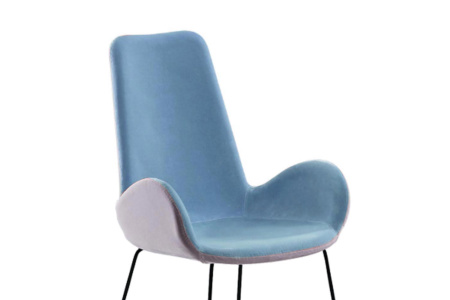 Dalia Hi Sled Chair