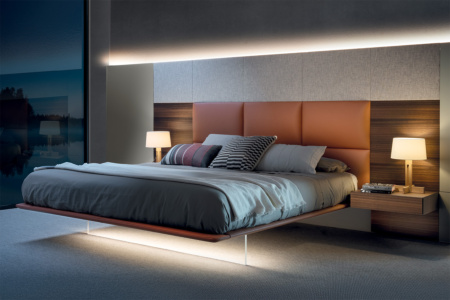 Dama Bed with Nightstand