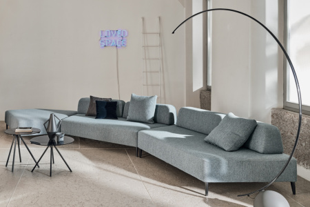 Denver Curved Sectional Sofa