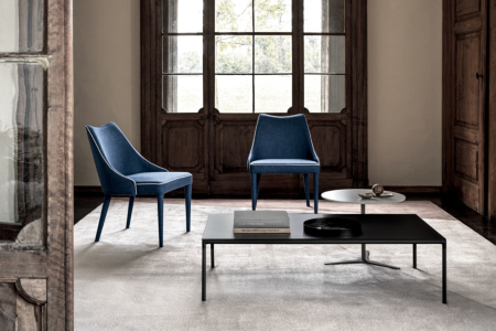 Diagonal Rectangular Coffee Table