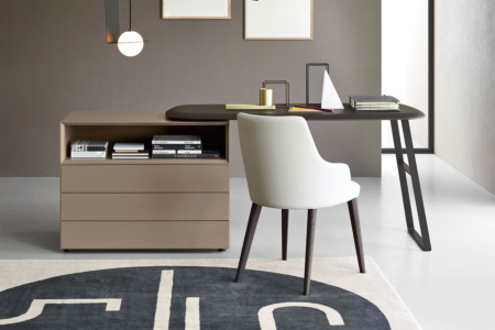 Domino Dresser with Desk