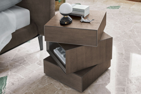 Domino Rotating Nightstand