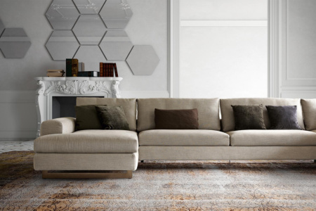 Duo J-Shape Sectional Sofa