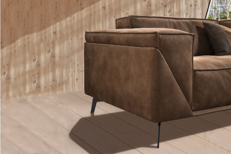 Edwin Corner Sectional Sofa with Peninsula