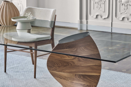 Elika Double Pedestal Dining Table