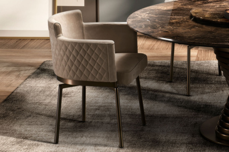 Ely Swivel Dining Armchair