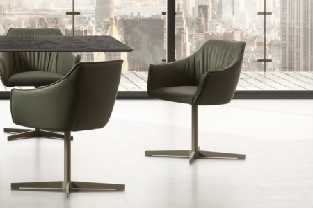 Era Swivel Dining Chair