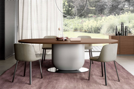 Ettore Oval Dining Table Quickship