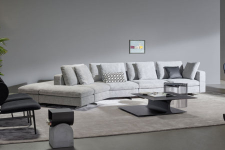 Ever More Angled Sectional Sofa