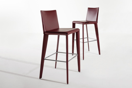 Filly Up Too Hard Leather Bar Stool