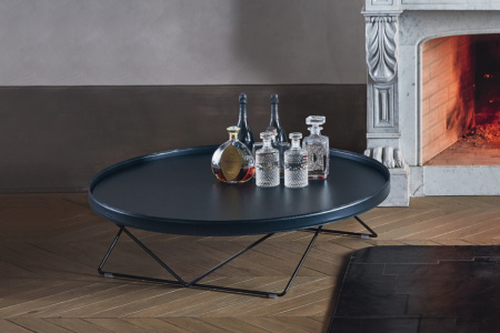 Flexus Leather Coffee Table