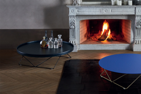 Flexus Leather Coffee Table