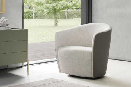 Fuller Swivel Armchair