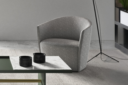 Fuller Swivel Armchair