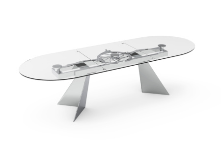 Galax Oval Dining Table Quickship