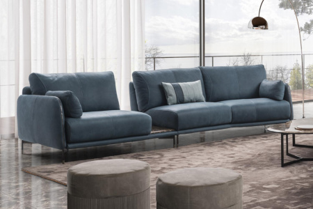 Ghisolfa Curved Sectional Sofa
