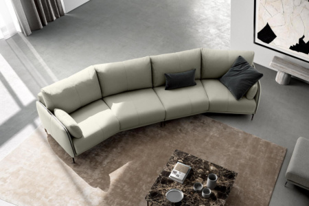 Ghisolfa Curved Sofa