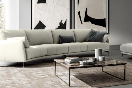 Ghisolfa Curved Sofa
