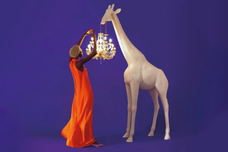 Giraffe In Love M Indoor Floor Lamp