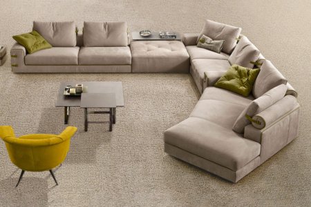 Gregory XL Sectional Sofa with Peninsula