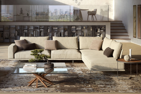 Harrison Sectional Sofa with Peninsula