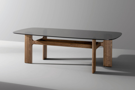 Hippos Wood Base Dining Table