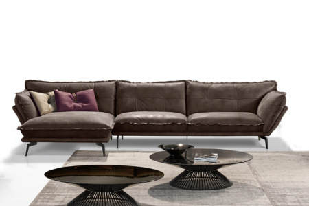 Hollywood Sectional Sofa with Chaise
